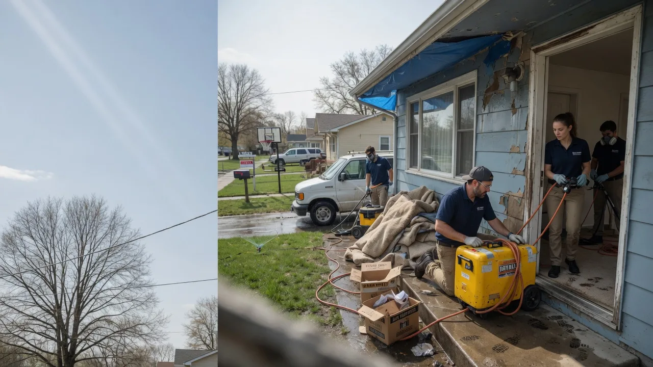 Basement Flood Cleanup in Albin, WY near me
